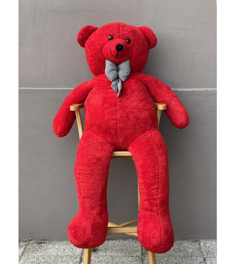 Kırmızı 160 cm Peluş Ayıcık
