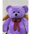 Mor 80 cm Peluş Ayıcık