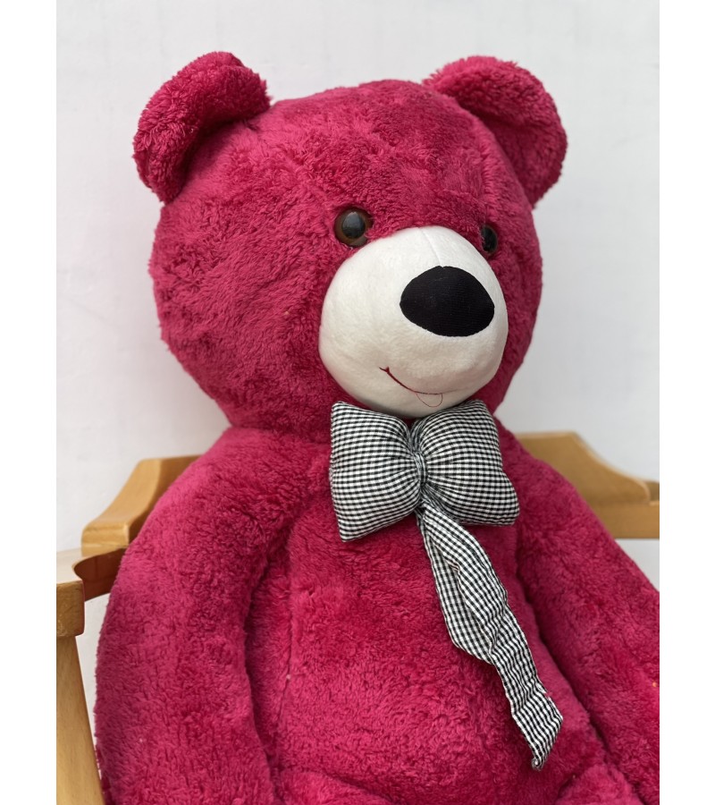 Fuşya 80 cm Peluş Ayıcık