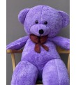 Mor 130 cm Peluş Ayıcık