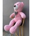 Pembe 130 cm Peluş Ayıcık