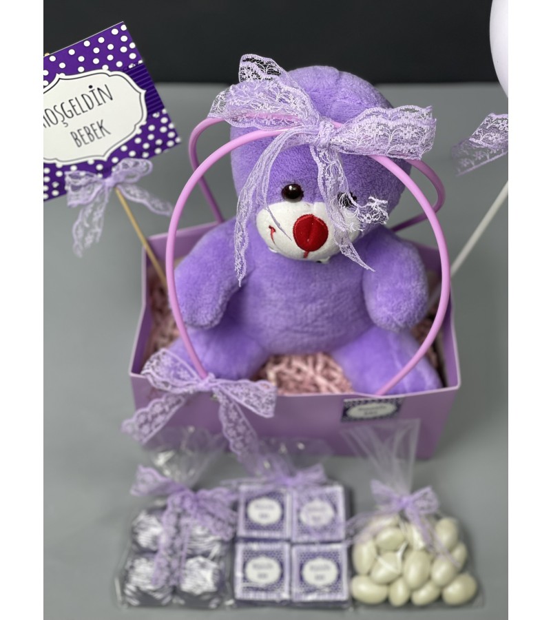 Lila Rüyası Hoş Geldin Bebek Çantası