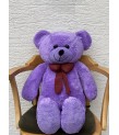 Mor 80 cm Peluş Ayıcık