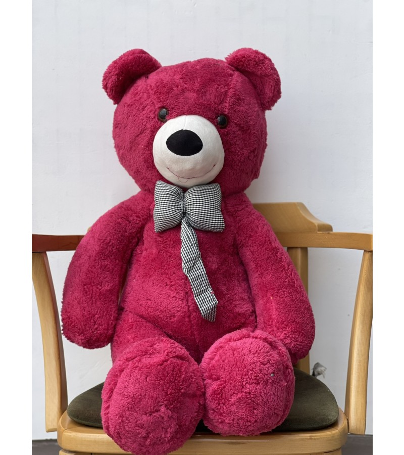 Fuşya 80 cm Peluş Ayıcık