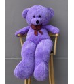 Mor 130 cm Peluş Ayıcık