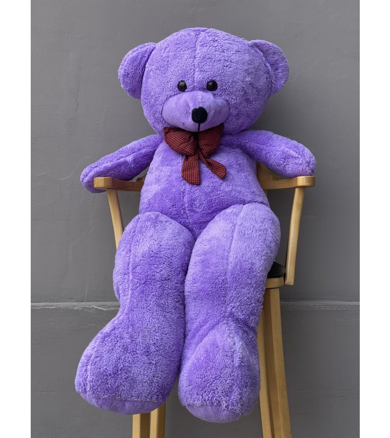 Mor 130 cm Peluş Ayıcık
