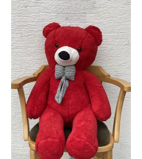 Kırmızı 80 cm Peluş Ayıcık